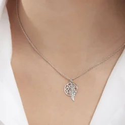 Histoire d'Or Collier Lorelle Argent Blanc* Colliers|Colliers