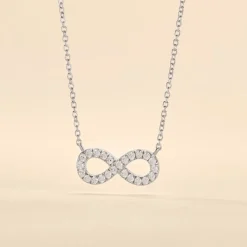 Histoire d'Or Collier Lou Argent Blanc Oxyde De Zirconium* Colliers|Colliers