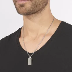 JOURDAN Collier Lovaina Acier Blanc* Colliers|Colliers