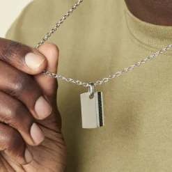 JOURDAN Collier Lovaina Acier Blanc* Colliers|Colliers