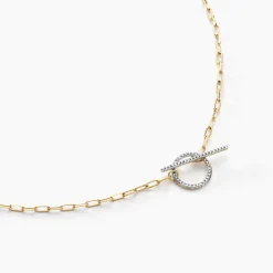 Histoire d'Or Collier Loved One Or Jaune Diamant