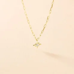 Histoire d'Or Collier Loved One Or Jaune Diamant