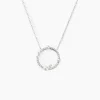 Histoire d'Or Collier Lua Argent Blanc Oxyde De Zirconium Perle De Culture* Colliers|Colliers