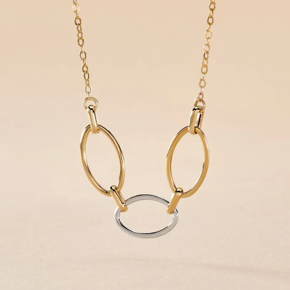 Histoire d'Or Collier Lucia Or Bicolore