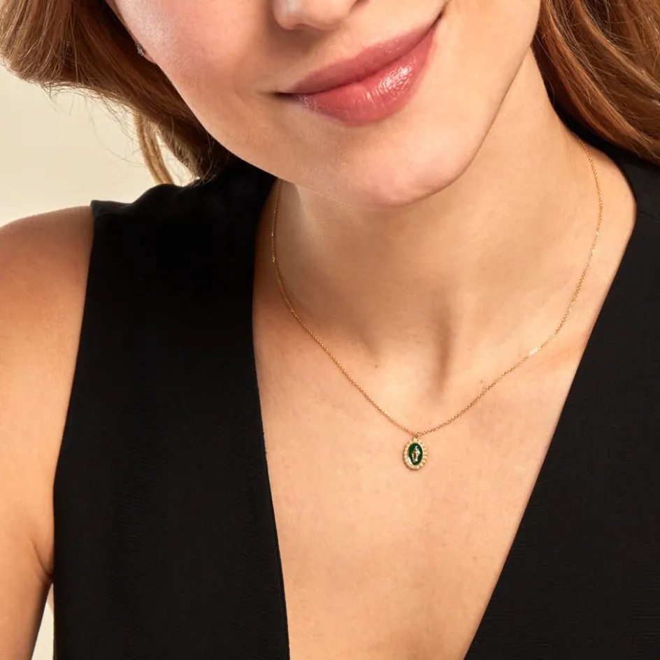 Histoire d'Or Collier Lueur Coloree Or Jaune* Colliers|Colliers