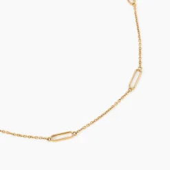 Discount Histoire d'Or Collier Lueur Plaqué Or Jaune