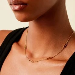 Discount Histoire d'Or Collier Lueur Plaqué Or Jaune