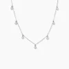 Histoire d'Or Collier Lysandra Argent Blanc Oxyde De Zirconium* Colliers|Colliers