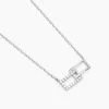 Histoire d'Or Collier Lysis Argent Blanc Oxyde De Zirconium* Colliers|Colliers