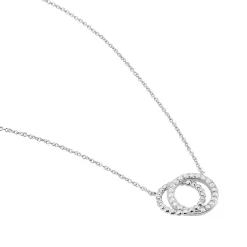Histoire d'Or Collier Magou Argent Blanc Oxyde De Zirconium* Colliers|Colliers