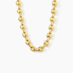 Sale Histoire d'Or Collier Maille Cadia acier doré