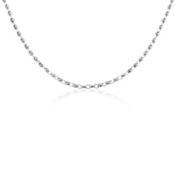 Sale Histoire d'Or Collier Maille Argent Carrus