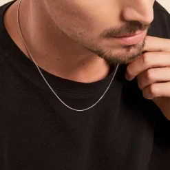 Clearance Histoire d'Or Collier Maille Argent Casper