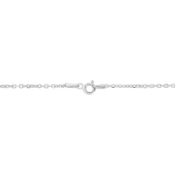 Clearance Histoire d'Or Collier Maille Argent Claudine argent blanc