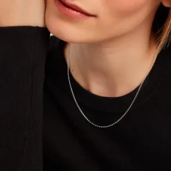 Histoire d'Or Collier Maille Nuncio Argent Blanc* Colliers|Colliers