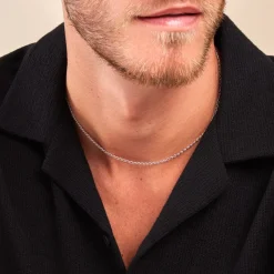 Histoire d'Or Collier Maille Nuncio Argent Blanc* Colliers|Colliers