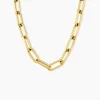 Histoire d'Or Collier Maille Urban Line Acier Doré* Colliers|Colliers
