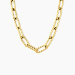 Histoire d'Or Collier Maille Urban Line Acier Doré* Colliers|Colliers