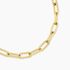 Histoire d'Or Collier Maille Urban Line Acier Doré* Colliers|Colliers