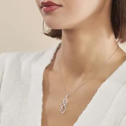 Histoire d'Or Collier Malika Argent Blanc Oxyde De Zirconium* Colliers|Colliers