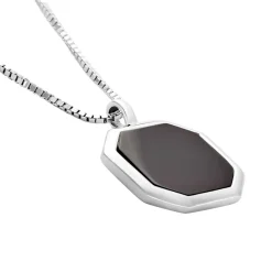 Histoire d'Or Collier Mani Argent Blanc Agate* Colliers|Colliers