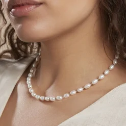 Discount Histoire d'Or Collier Marame Or Jaune Perle De Culture