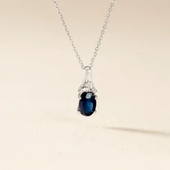 Histoire d'Or Collier Marie Or Blanc Saphir Diamant* Colliers|Colliers