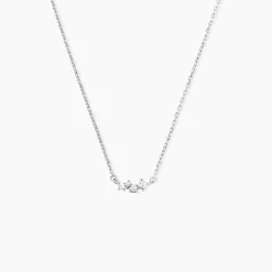 Histoire d'Or Collier Mariko Argent Blanc Oxyde De Zirconium* Colliers|Colliers