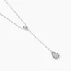 Histoire d'Or Collier Mariona Or Blanc Diamant* Colliers|Colliers