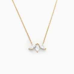 Histoire d'Or Collier Marquise Or Jaune Oxyde De Zirconium* Colliers|Colliers