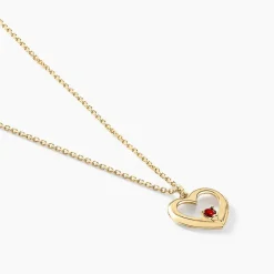 Best Histoire d'Or Collier Martella Or Jaune Rubis