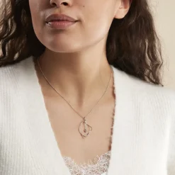 Histoire d'Or Collier Melaine Argent Blanc* Colliers|Colliers