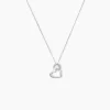 Hot Histoire d'Or Collier Melesine Or Blanc Diamant