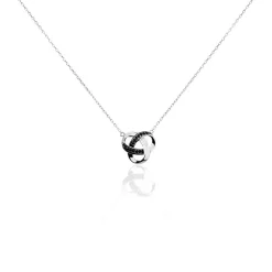 Clearance Histoire d'Or Collier Melina Argent Blanc Oxyde De Zirconium