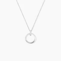 Discount Histoire d'Or Collier Melissande Or Blanc Diamant