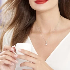 Histoire d'Or Collier Mellie Argent Blanc Perle De Culture Et Oxyde De Zirconium* Colliers|Colliers