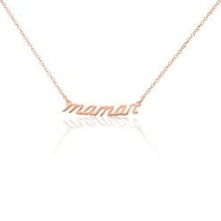 Clearance Histoire d'Or Collier Mendi Argent Rose
