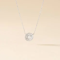 Histoire d'Or Collier Mentoura Or Blanc Diamant Synthétique* Colliers|Colliers