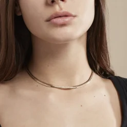 Histoire d'Or Collier Messaline Plaqué Or Jaune* Colliers|Colliers