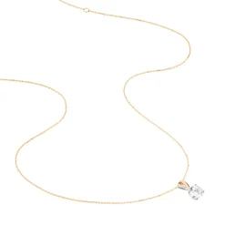 Online Histoire d'Or Collier Micheline Or Bicolore Oxyde De Zirconium