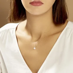 Online Histoire d'Or Collier Micheline Or Bicolore Oxyde De Zirconium