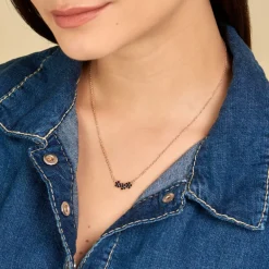 Histoire d'Or Collier Midnight Royalty Plaqué Or Jaune Oxyde De Zirconium* Colliers|Colliers