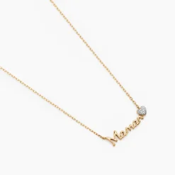 Online Histoire d'Or Collier Mihangel Or Jaune Diamant