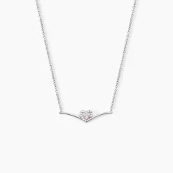 Best Histoire d'Or Collier Miline Argent Blanc Oxyde De Zirconium