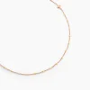 Histoire d'Or Collier Mimosa Argent Rose
