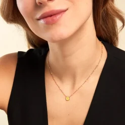 Histoire d'Or Collier Mimosa Argent Rose* Colliers|Ras De Cou