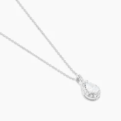 Outlet Histoire d'Or Collier Mélie Argent Blanc Oxyde De Zirconium