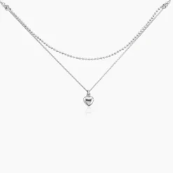 Discount Histoire d'Or Collier Monifa Argent Blanc