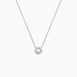Hot Histoire d'Or Collier Mori Argent Oxyde De Zirconium