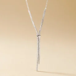 Histoire d'Or Collier Moscou Or Blanc Diamant* Colliers|Colliers